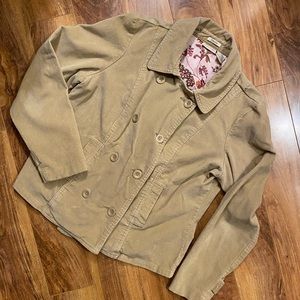Corduroy Button-Up Jacket